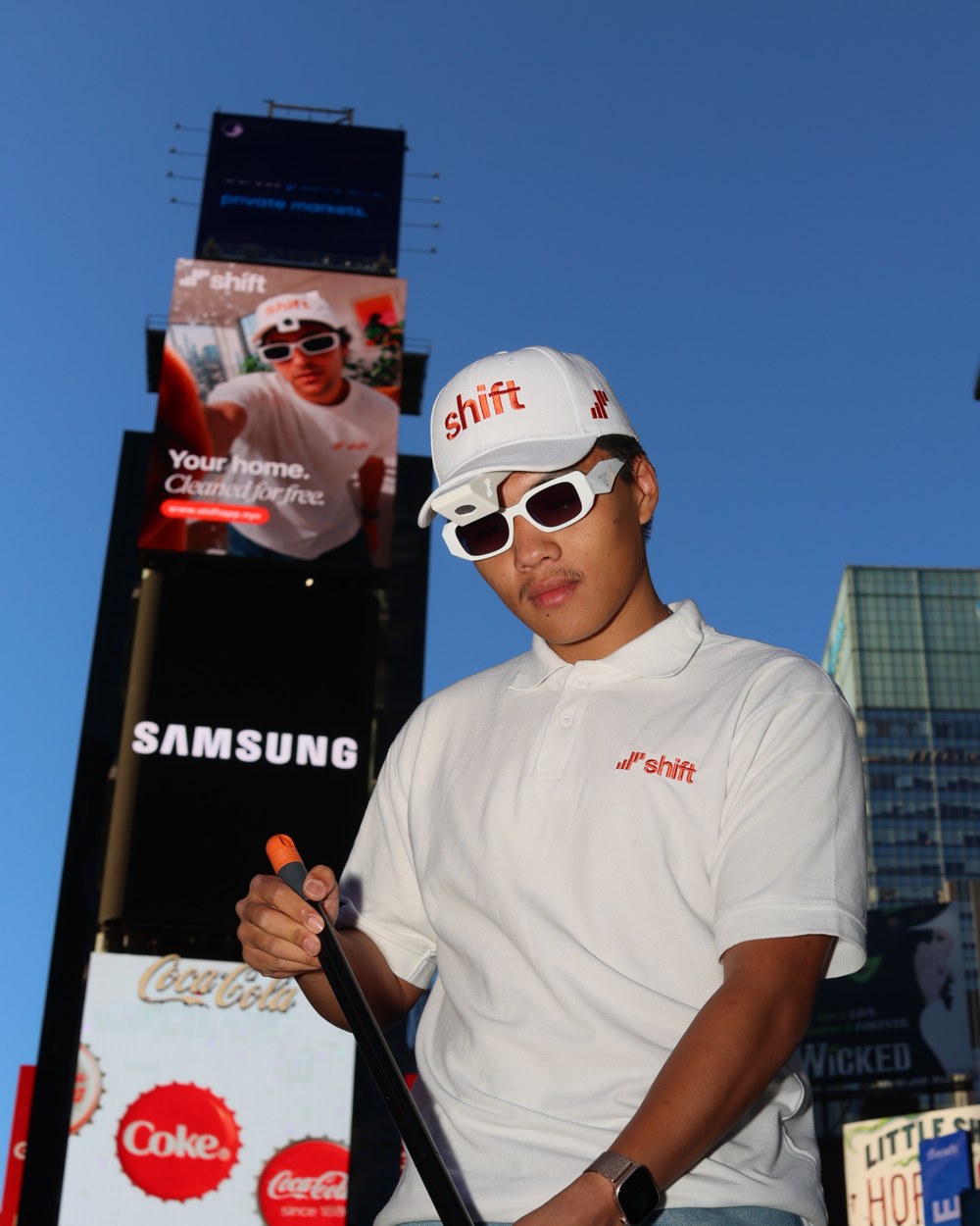 shift am Times Square